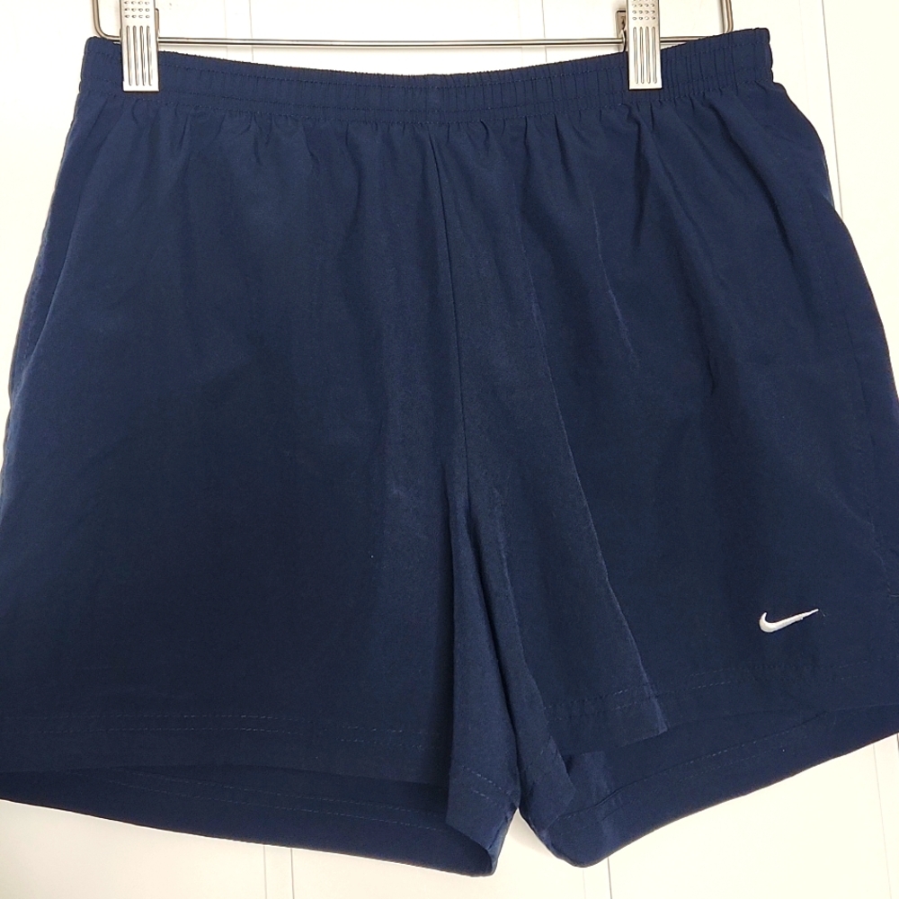 Vintage NIKE Blue Lightweight Running Shorts